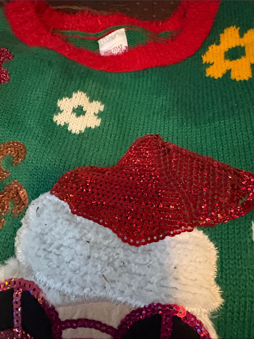 Holiday Kids Santa Knit Sweater